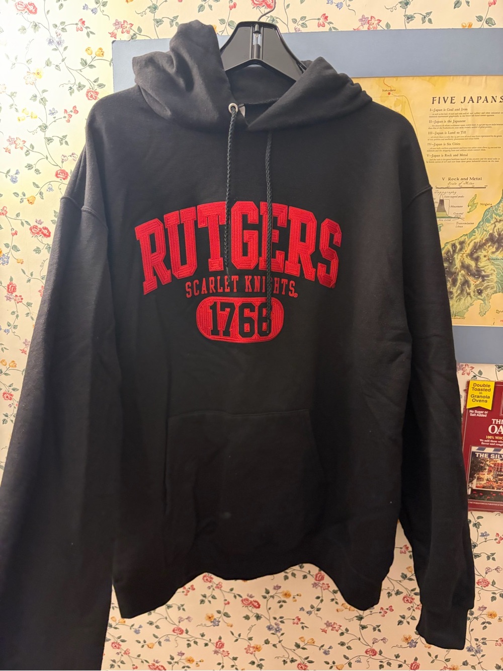 Rutgers Black Hoodie